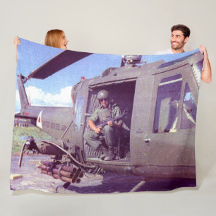 DOORGUNNER FLEECE DEKEN