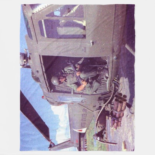 DOORGUNNER FLEECE DEKEN (Voorkant)