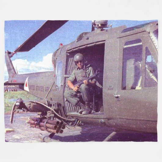 DOORGUNNER FLEECE DEKEN (Voorkant (Horizontaal))