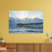 Doorhalen bij cacao canvas afdruk (Insitu (Woonkamer))