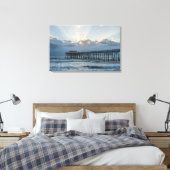 Doorhalen bij cacao canvas afdruk (Insitu (Slaapkamer))