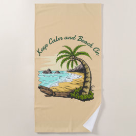 Doorhalen Strandlaken