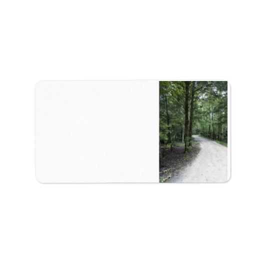 Doorheen de Florida Bossen Etiket (Voorkant)