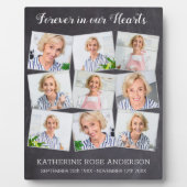 Doorheen in ons hart 9 Foto Collage Memorial Fotoplaat (Voorkant)