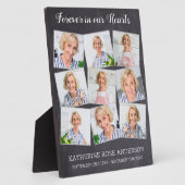 Doorheen in ons hart 9 Foto Collage Memorial Fotoplaat (Zijkant)