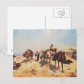 Doorkruisen van de woestijn briefkaart (Voorkant / Achterkant)