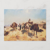 Doorkruisen van de woestijn briefkaart (Voorkant)