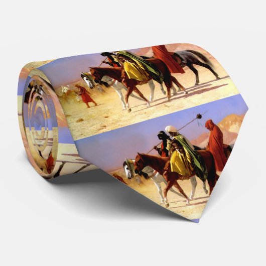 Doorkruisen van de woestijn stropdas (Opgerold)