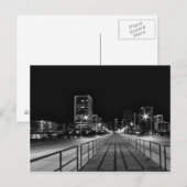 Doorkruising 9th Street Bridge bij nacht Briefkaart (Voorkant / Achterkant)