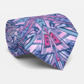 Doorkruising Garde Floral herstellend patroon Stropdas (Opgerold)