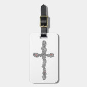 Doorkruising - Pierced Bagagelabel (Voorkant verticaal)