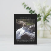 doorloop-en-beet-neer-hard-zoals-u-kunt briefkaart (Staand voorkant)