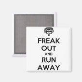 Doorlopen onderweg kalm houden doorgaan magneet (Voorkant / Achterkant)