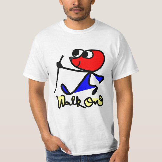 Doorlopen T-shirt (Voorkant)