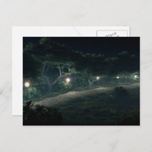 Doorlopen van het Briefkaart Bossen 2009 (Voorkant / Achterkant)