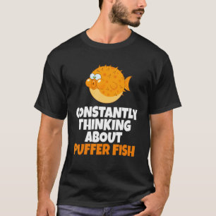 Doorlopend denkend aan Puffer Fish T-shirt