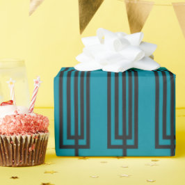 Doorlopende rechthoeken cadeaupapier