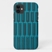 Doorlopende rechthoeken Case-Mate iPhone case (Achterkant)