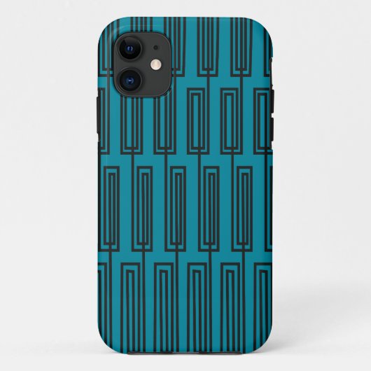 Doorlopende rechthoeken Case-Mate iPhone case (Achterkant)