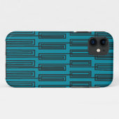 Doorlopende rechthoeken Case-Mate iPhone case (Achterkant (horizontaal))