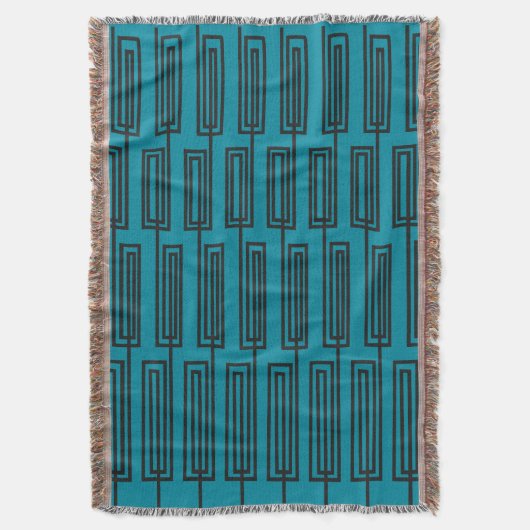 Doorlopende rechthoeken deken (Voorkant Verticaal)