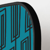 Doorlopende rechthoeken pickleball paddle (Links Detail)