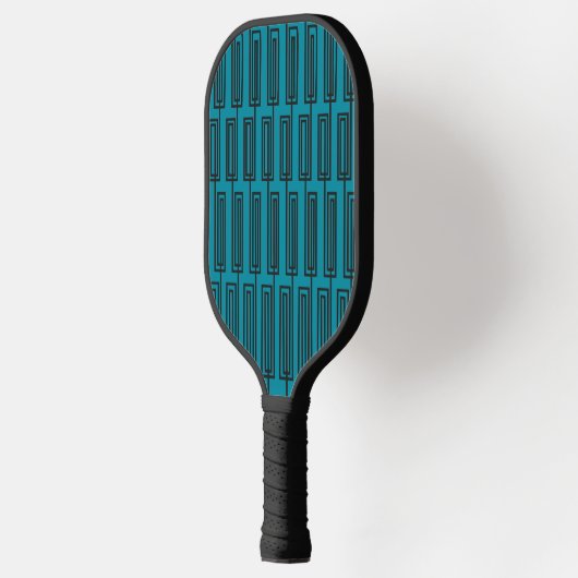 Doorlopende rechthoeken pickleball paddle (Links)