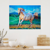 Doorlopende verf poster (Keuken)