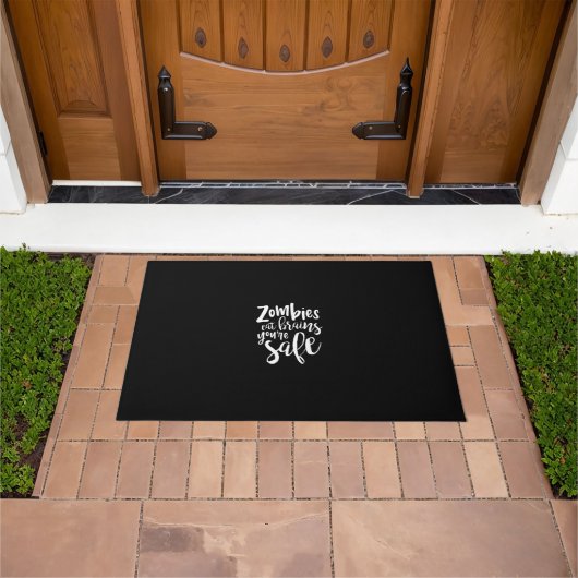 Doormat (61 x 91,4 cm) - Funny Zombies Halloween Deurmat (Buiten)