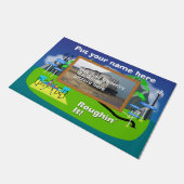 Doormat Aangepaste reisaanhangwagen/rv/5e wiel Deurmat (Schuin)