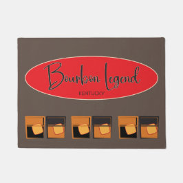 Doormat - Bourbon Legend Oval en Bourbons Deurmat
