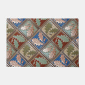 Doormat, eikenblad deurmat (Voorkant)