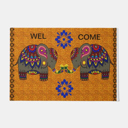 Doormat Elephant Deurmat (Voorkant)