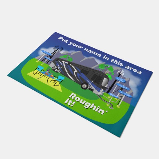 Doormat Entegra Class A RV Roughin Deurmat (Schuin)