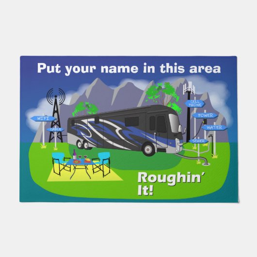 Doormat Entegra Class A RV Roughin Deurmat (Voorkant)