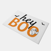 Doormat - hey BOO Ghost/vleermuizen Deurmat (Schuin)