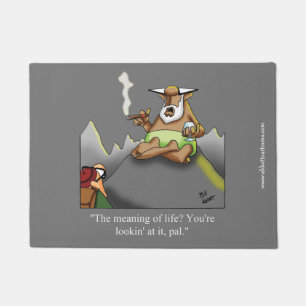 Doormat Humor van pensionering Deurmat