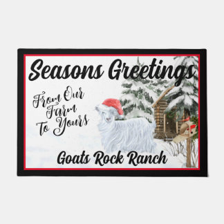 Doormat -  kerstbeitje deurmat