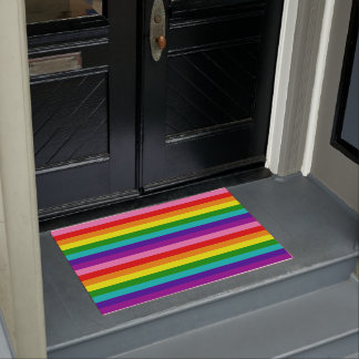 Doormat regenboogvlag LGBTQIA Gay Pride Deurmat