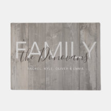 Doormat uit de Rustige houtfamilie