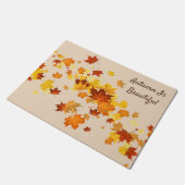 Doormat van vallederen deurmat (Schuin)