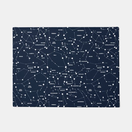 Doormat voor Star Contellations Deurmat (Voorkant)
