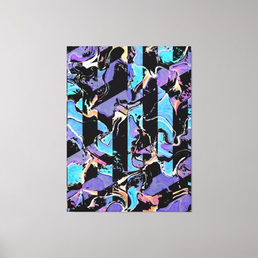Doorn in het oog canvasprint canvas afdruk (Voorkant)