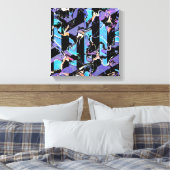 Doorn in het oog canvasprint canvas afdruk (Insitu (Slaapkamer))