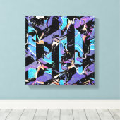 Doorn in het oog canvasprint canvas afdruk (Insitu (Houten vloer))