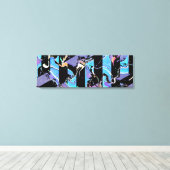 Doorn in het oog canvasprint canvas afdruk (Insitu (Houten vloer))