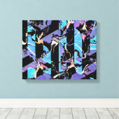 Doorn in het oog canvasprint canvas afdruk (Insitu (Houten vloer))