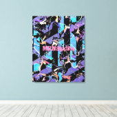 Doorn in het oog canvasprint canvas afdruk (Insitu (Houten vloer))