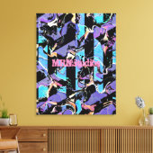 Doorn in het oog canvasprint canvas afdruk (Insitu (Woonkamer))