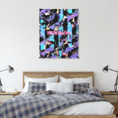 Doorn in het oog canvasprint canvas afdruk (Insitu (Slaapkamer))